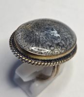 Dendriten Achat Fingerring