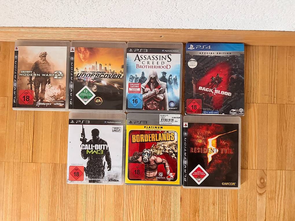 Consoles: PS3 Slim mit Spielen und defektem Controller – D'occasion à Brüttisellen par nr9_sb6m 1