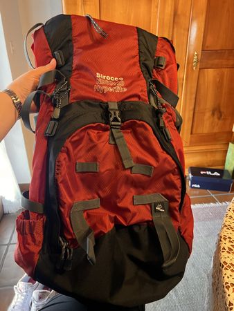 Rucksack Lowe Alpine Sirocco 60+10 Rot