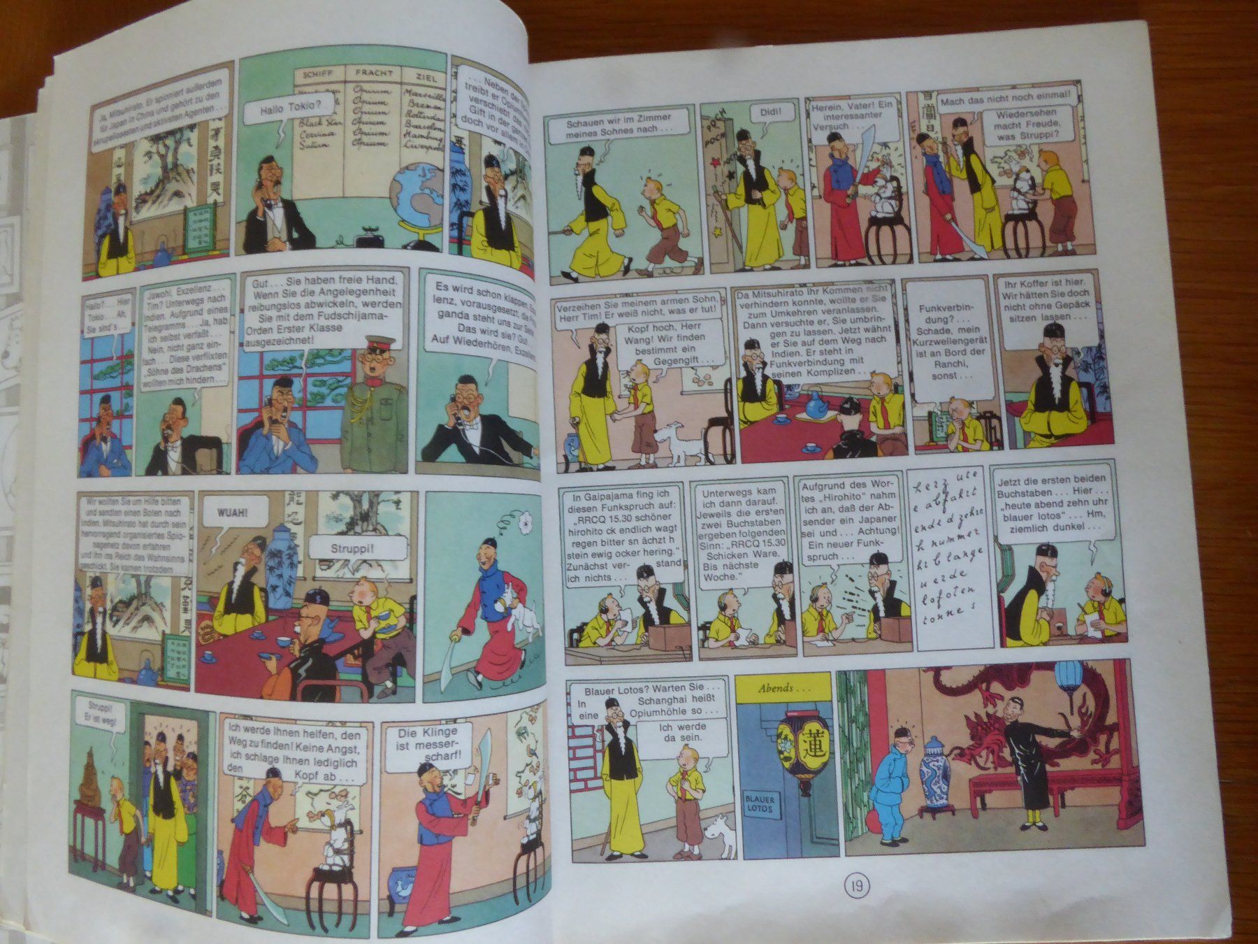 Fumetti: Tim & Struppi der blaue Lotos – Usato da Gossau SG venduto da tenerife11 4