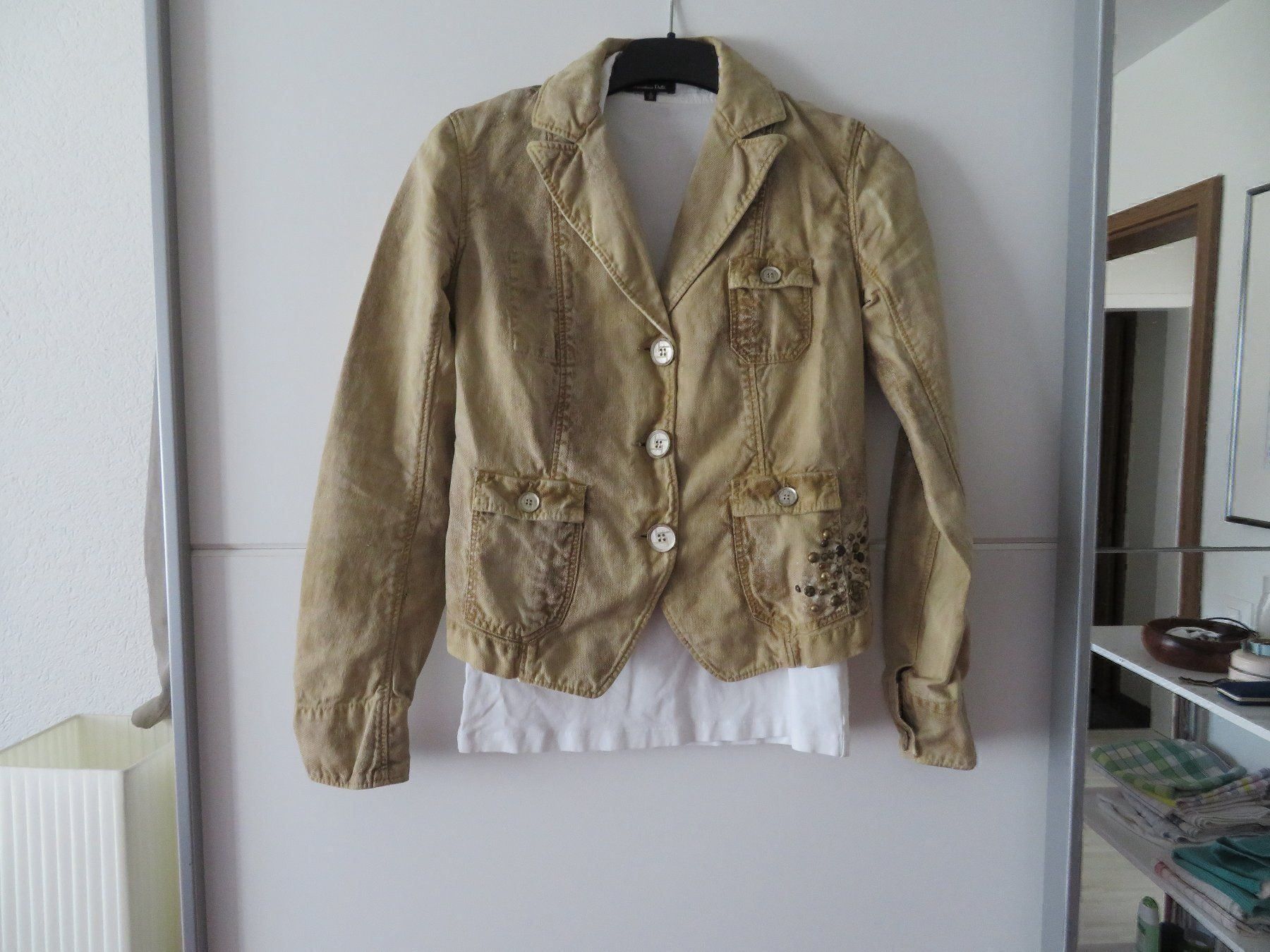 Giacche: Jeansblazer goldbeige; Grösse 34-36 – Nuovo (secondo la descrizione) da Grenchen venduto da Elenka 1