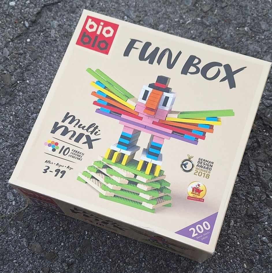 Spielzeuge: Fun Box "Multi-Mix" mit 200 Bausteinen – Gebraucht aus Sigriswil von rub_w2jb