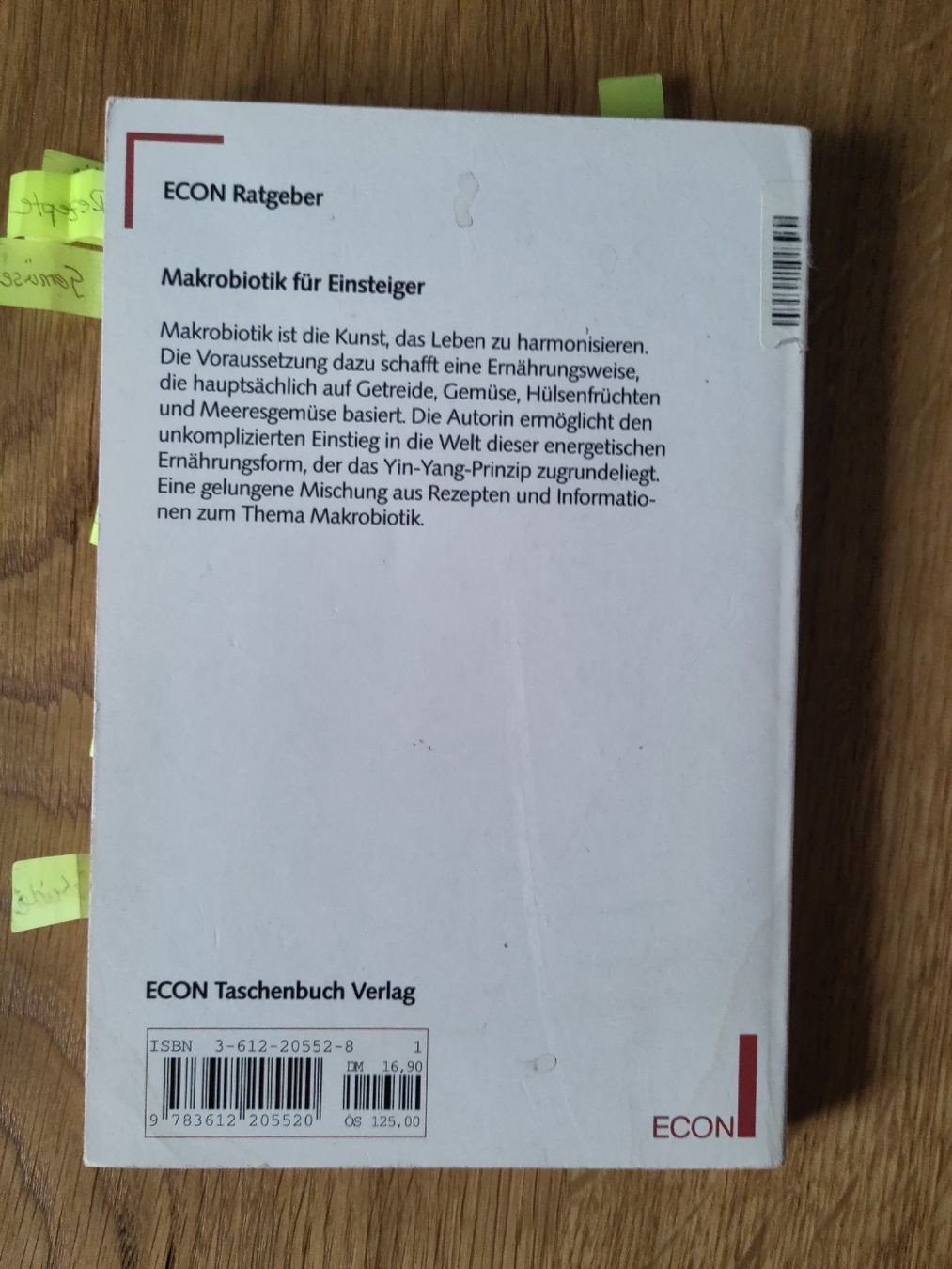 Libri: Makrobiotik für Einsteiger  – Usato da Zürich venduto da piw_s6pl 1