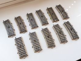Märklin 11 x Schaltgleis - 5146 & 5147 H0