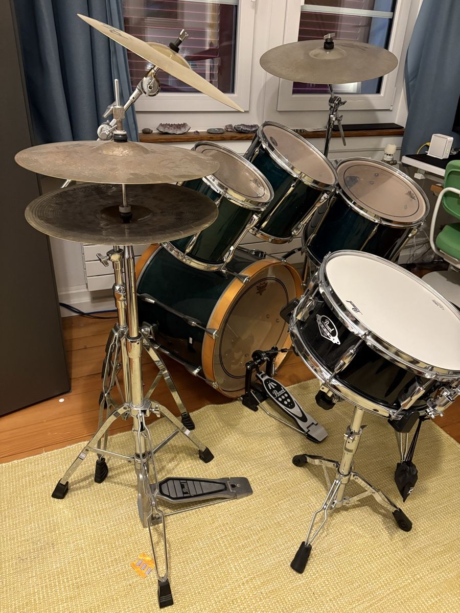 Musikinstrumente: Schlagzeug der Mark Pearl, Export Series – Gebraucht aus Schönenwerd von Qn 5