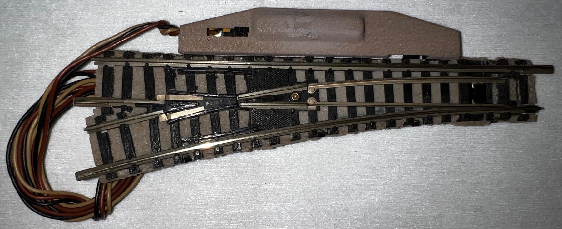 Fleischmann Modelleisenbahnen: Fleischmann Weiche Links (elektrisch), 9170? – Gebraucht aus Basel von jonnyhaas 3