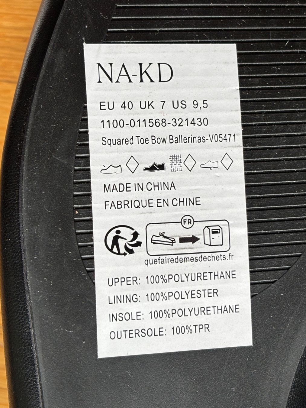 Na-kd Scarpe da donna: Ballerinas NA-KD Gr. 40 NEU – Nuovo e nell'imballaggio originale da Genève venduto da Livsonman 2