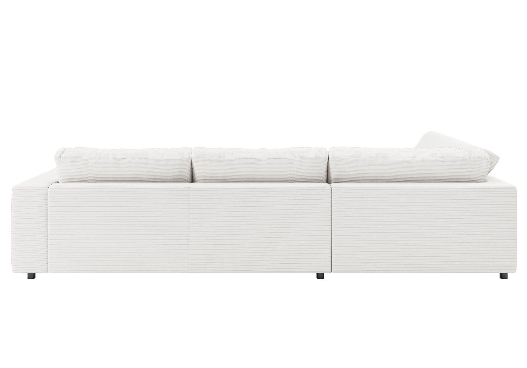 Divani: Ecksofa High End in Cord snow Links – Nuovo e nell'imballaggio originale da Bischofszell venduto da deluxe-moebel 4