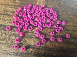 lego 24866 lot de 80 pièces Magenta Plate, Round 1 x 1