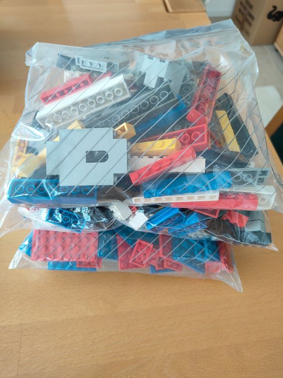 Lego Giocattoli: Lego-Kleinteile, Plättli, Steine, gem. Bild, ohne Behälter – Usato da St. Gallen venduto da Bisaknosp 1