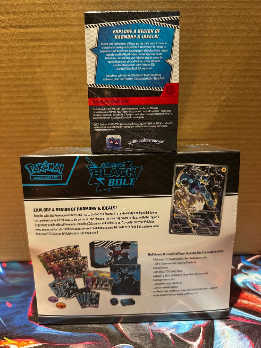 Pokémon Carte collezionabili: Pokémon Black Bolt ETB + Booster Bundle EN OVP Sealed Neu – Nuovo e nell'imballaggio originale da Männedorf venduto da bir_gt85 1