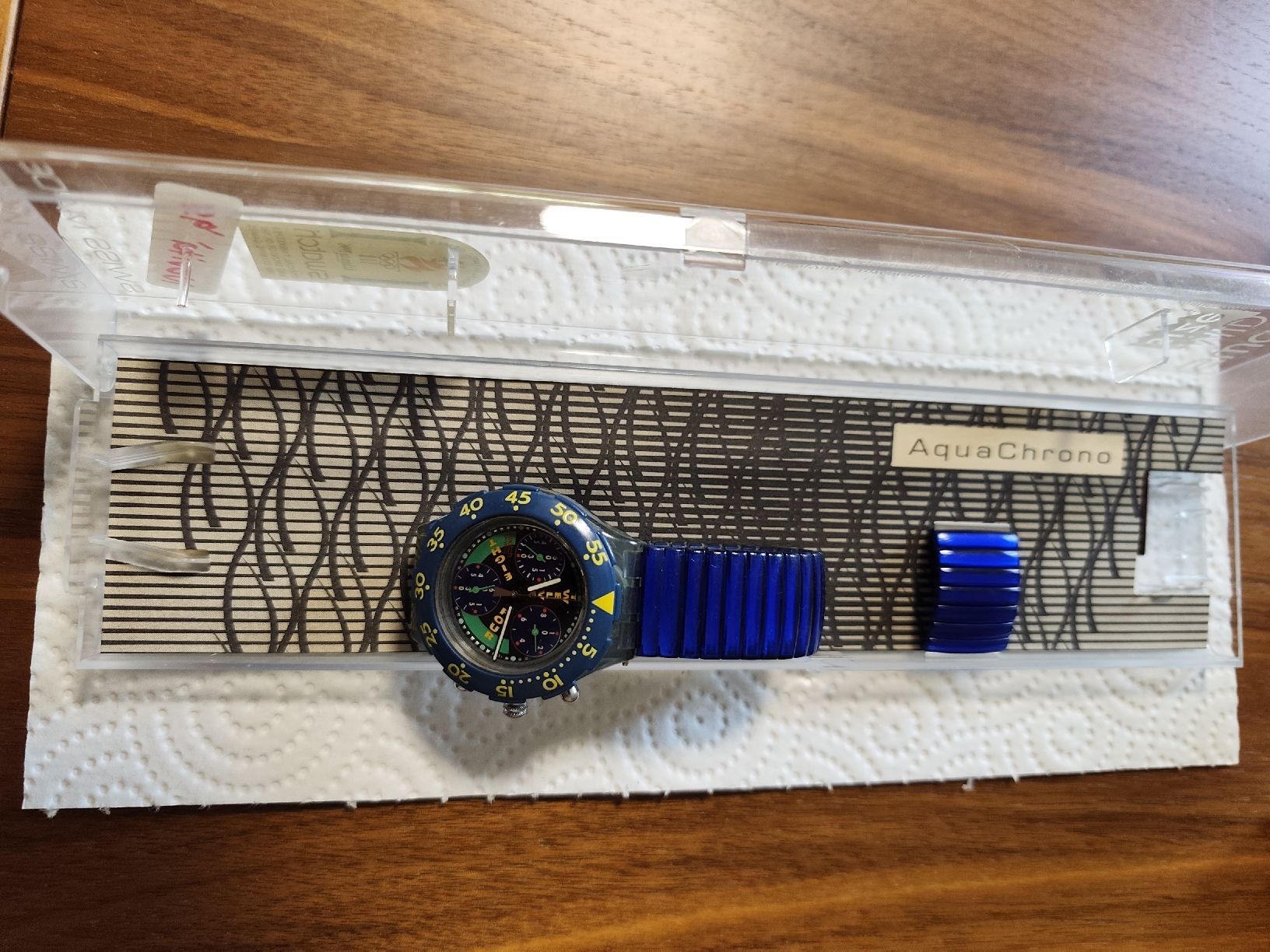 Swatch Orologi: Aqua Chrono Swatch 1995 – Usato da Aesch BL venduto da Refurber
