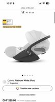 Cybex Cloud T i-Size Platinum White 