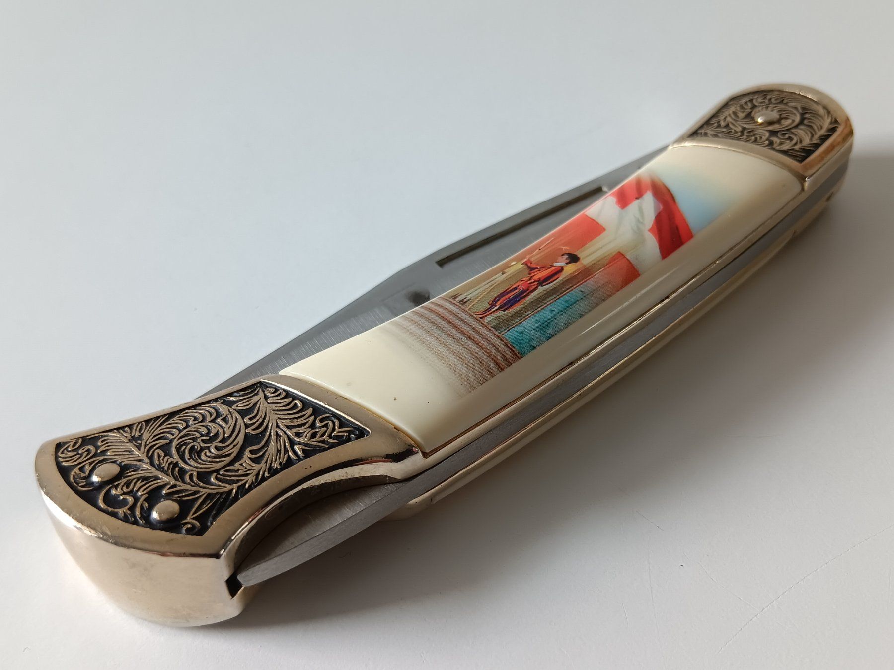 Coltelli tascabile: FALKNER Couteau de collection GARDE SUISSE PONTIFICALE – Usato da Cossonay-Ville venduto da Les_1001_perles 1