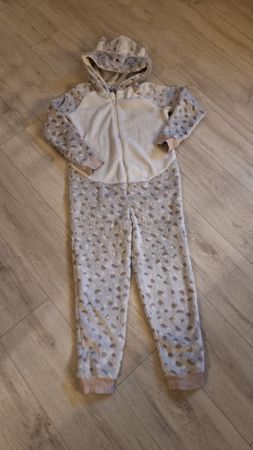 River Island Onesie, Gr. 10 Jahre, Gepardmuster, Top!