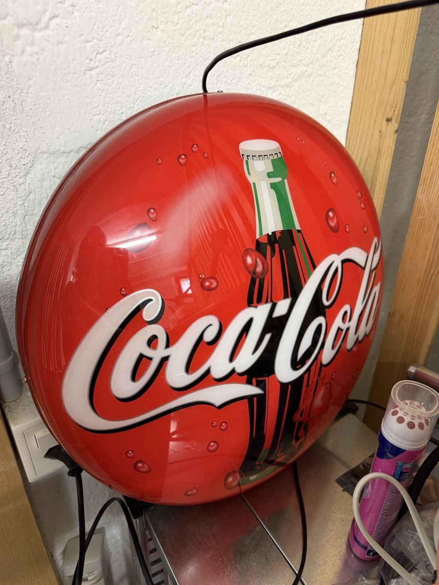 Lampade: Coca Cola Lampe Sammlerstück – Usato da Bern venduto da MuFanny 1