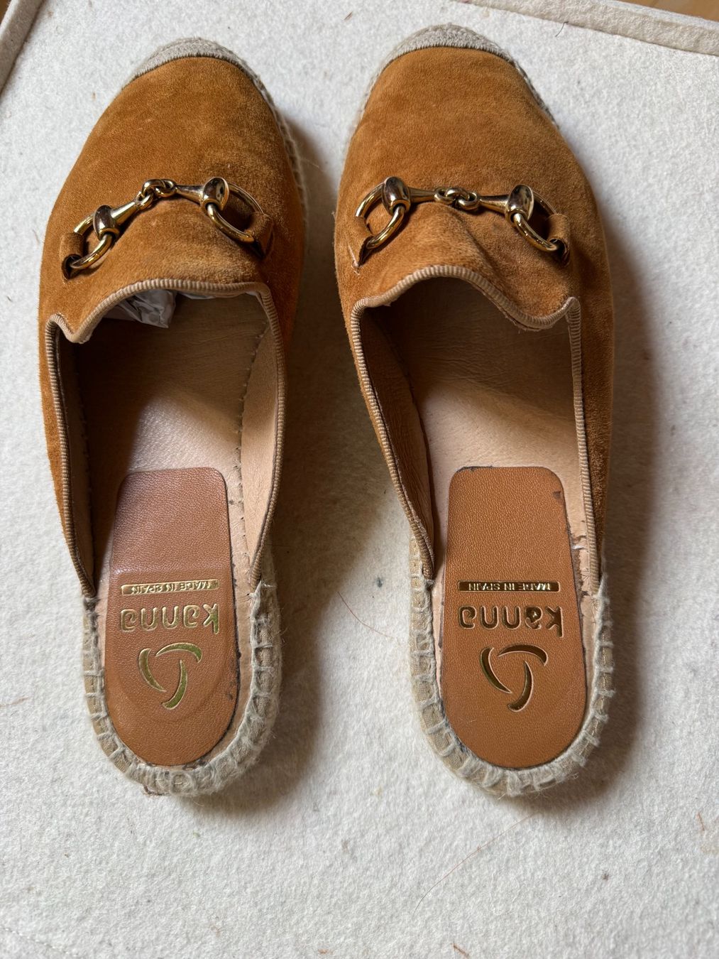 Scarpe da donna: Pantoletten Wildleder braun – Nuovo (secondo la descrizione) da Stäfa venduto da Mofi8712 5