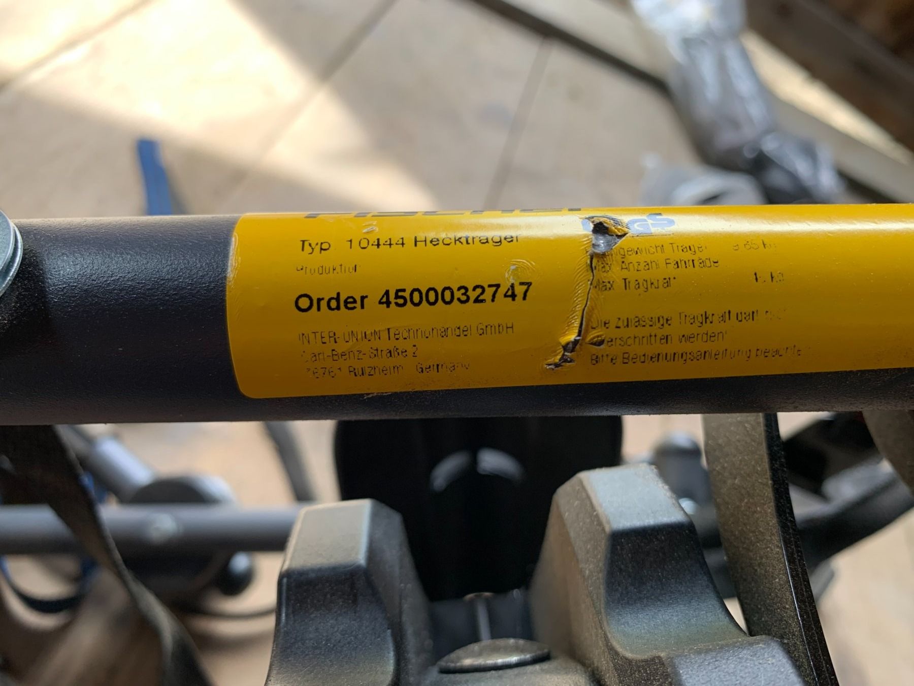 Travi: Fahrradträger für Heckklappe – Usato da Berneck venduto da danilo5561