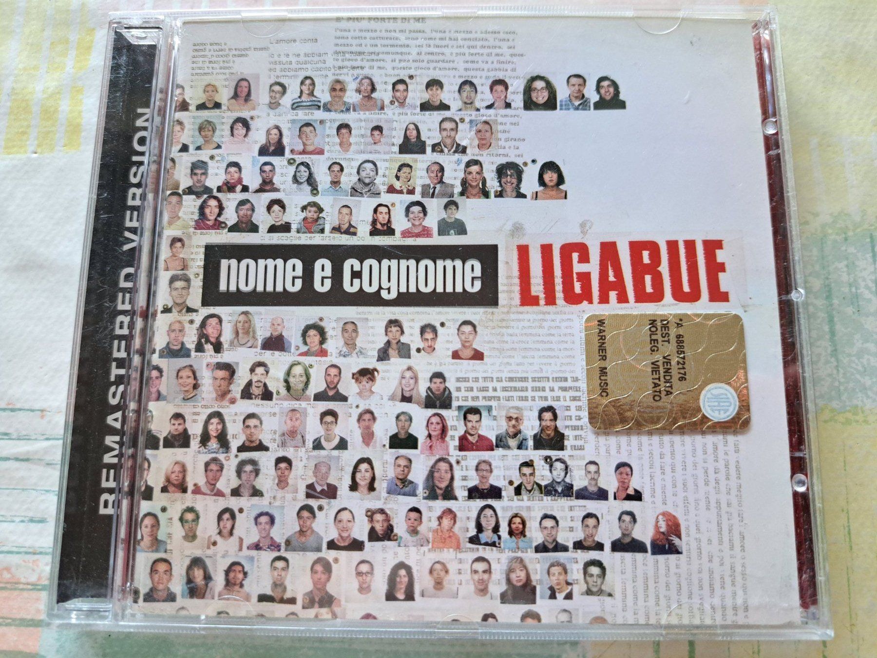 CDs: Cd Ligabue - Nome e cognome ( Remastered Version) – D'occasion à Pully par bro_n52j