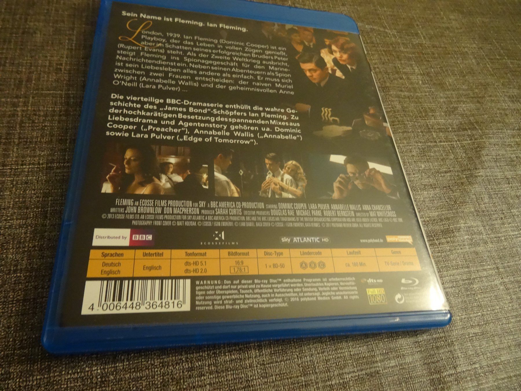 Alle DVDs: Fleming - Der Mann, der Bond wurde Blu-ray – Gebraucht aus Olten von Disc-Verkauf 2