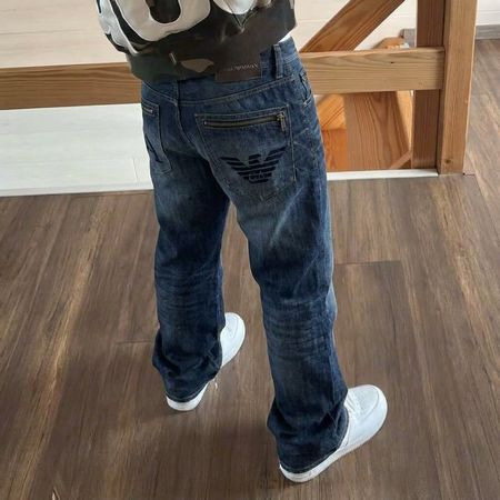 Emporio Armani Vitnage Emporio Armani Jeans Backprint Black