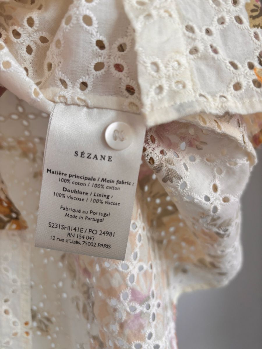 Sezane Camicette: Sézane Blouse Dahlia 34  – Usato da Constantine venduto da boukledor 5