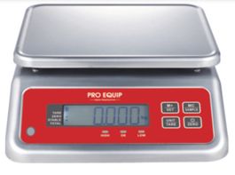PRO EQUIP Digitalwaage Edelstahl 30 kg
