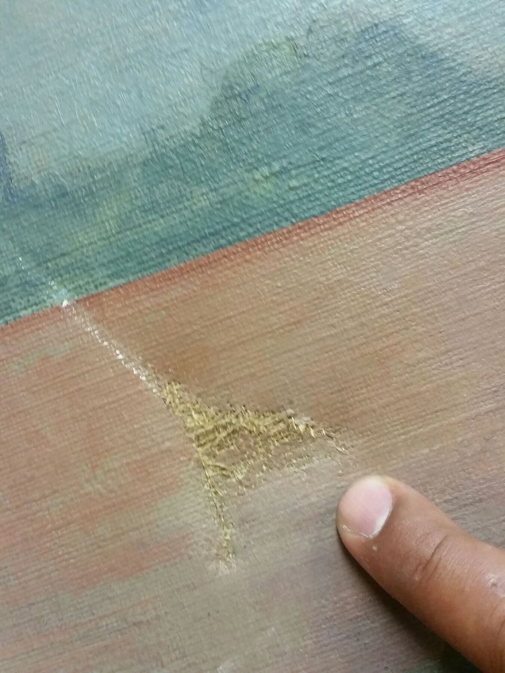 Gemälde: Huile sur toile signée et datée 7.29 – Gebraucht aus Genève von Qanil77 5