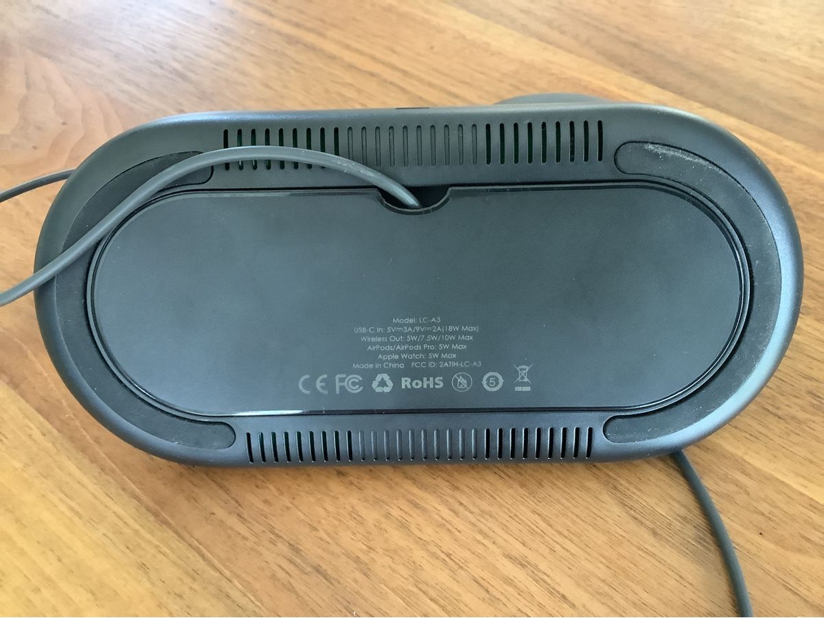 Aukey Caricabatterie: 3in1 Aircore Qi Wireless Induktions Ladestation – Usato da Aesch LU venduto da HSchnitzler 2