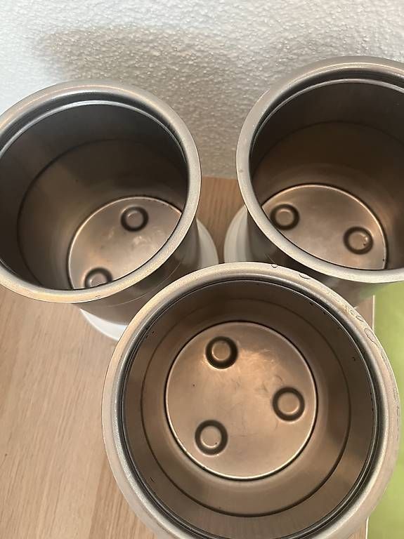 Pentole: Pacojet Edelstahl-Becher mit Deckel  3 Stück  – Usato da Trübbach venduto da svengroove 1