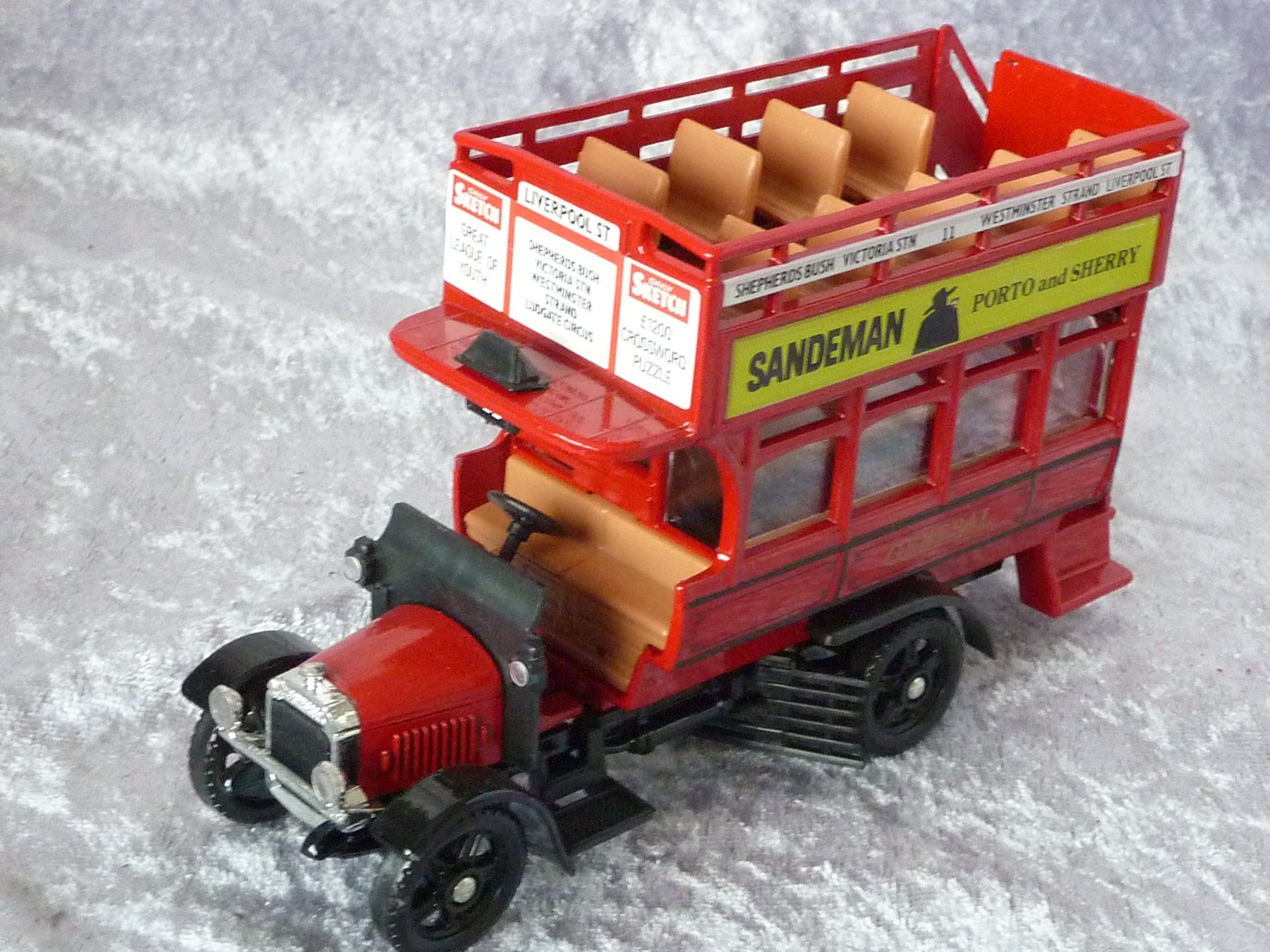 Corgi Toys Modellini d'auto: Thornycroft Bus 1:43 – Nuovo e nell'imballaggio originale da Dürrenäsch venduto da modellautos4you 1