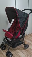 Hauck Buggy/Kinderwagen - Rot/Schwarz - Ideal für den Sommer