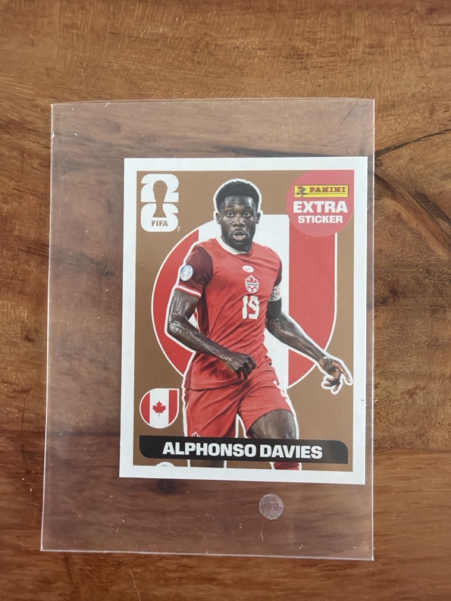 Panini Carte collezionabili: Alphonso Davies Panini Extra Sticker FIFA Kanada  – Nuovo (secondo la descrizione) da Staufen venduto da J.sant