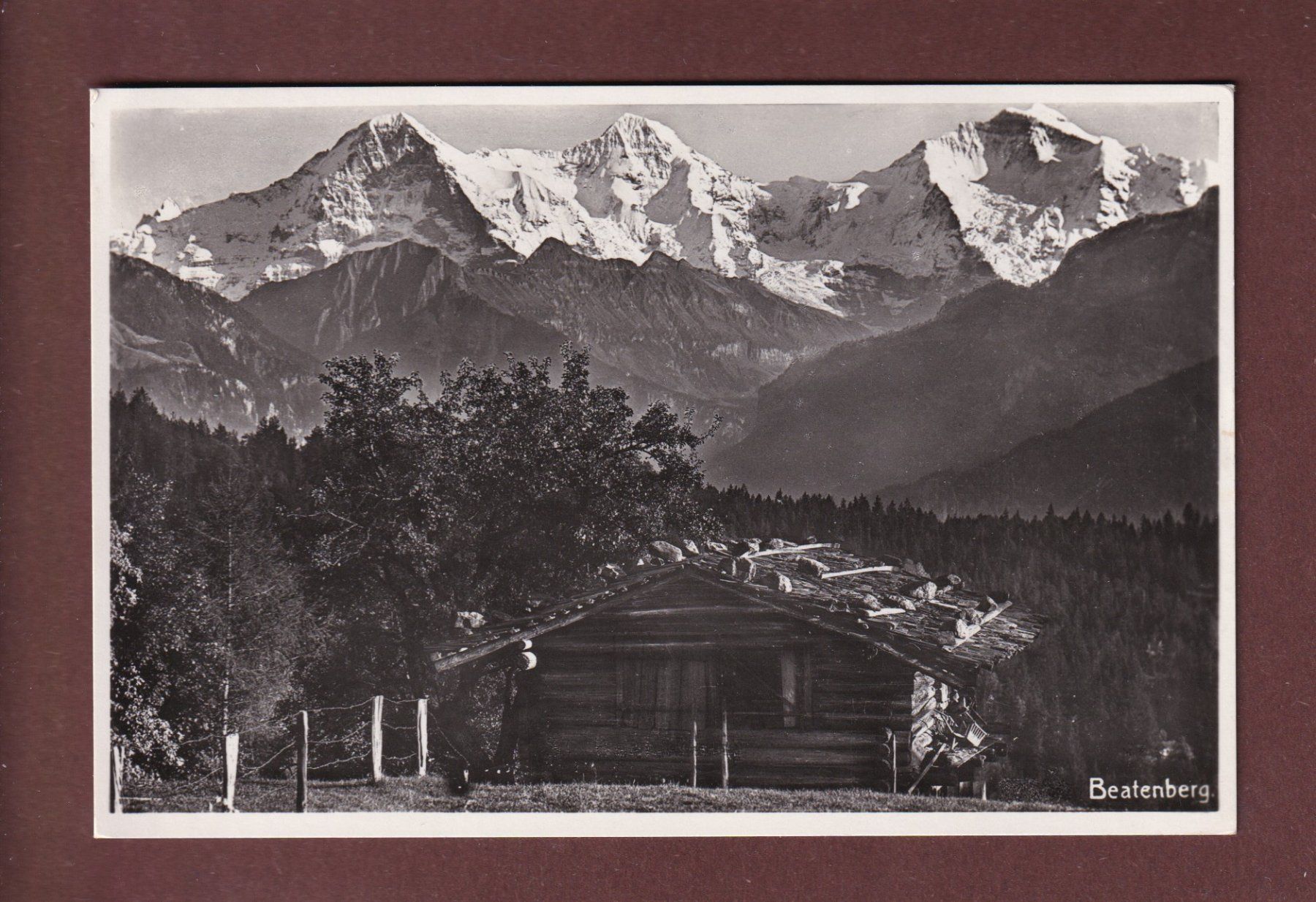 Cartoline postali: BEATENBERG - 1940 – Usato da Pully venduto da nicecards-shop