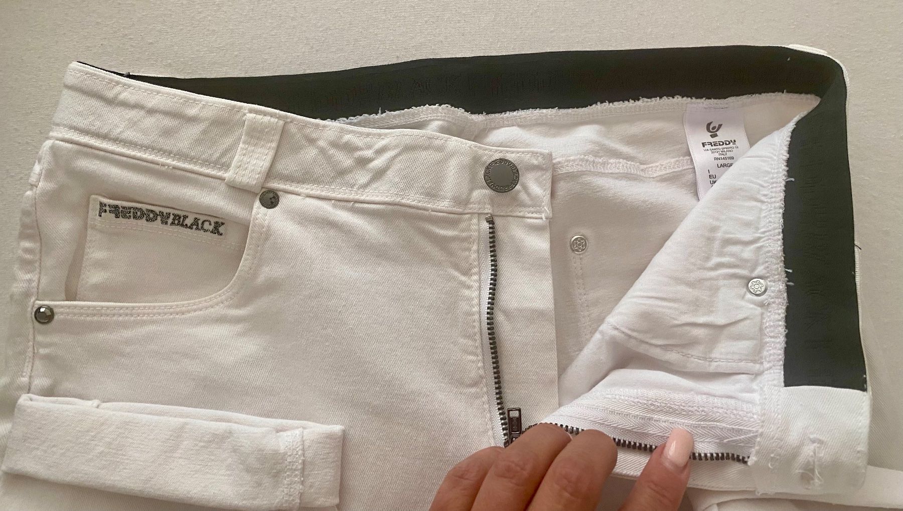 Freddy Jeans: Jeans aus buntem Denim FREDDY BLACK – Nuovo e nell'imballaggio originale da Zürich venduto da NNK28 1