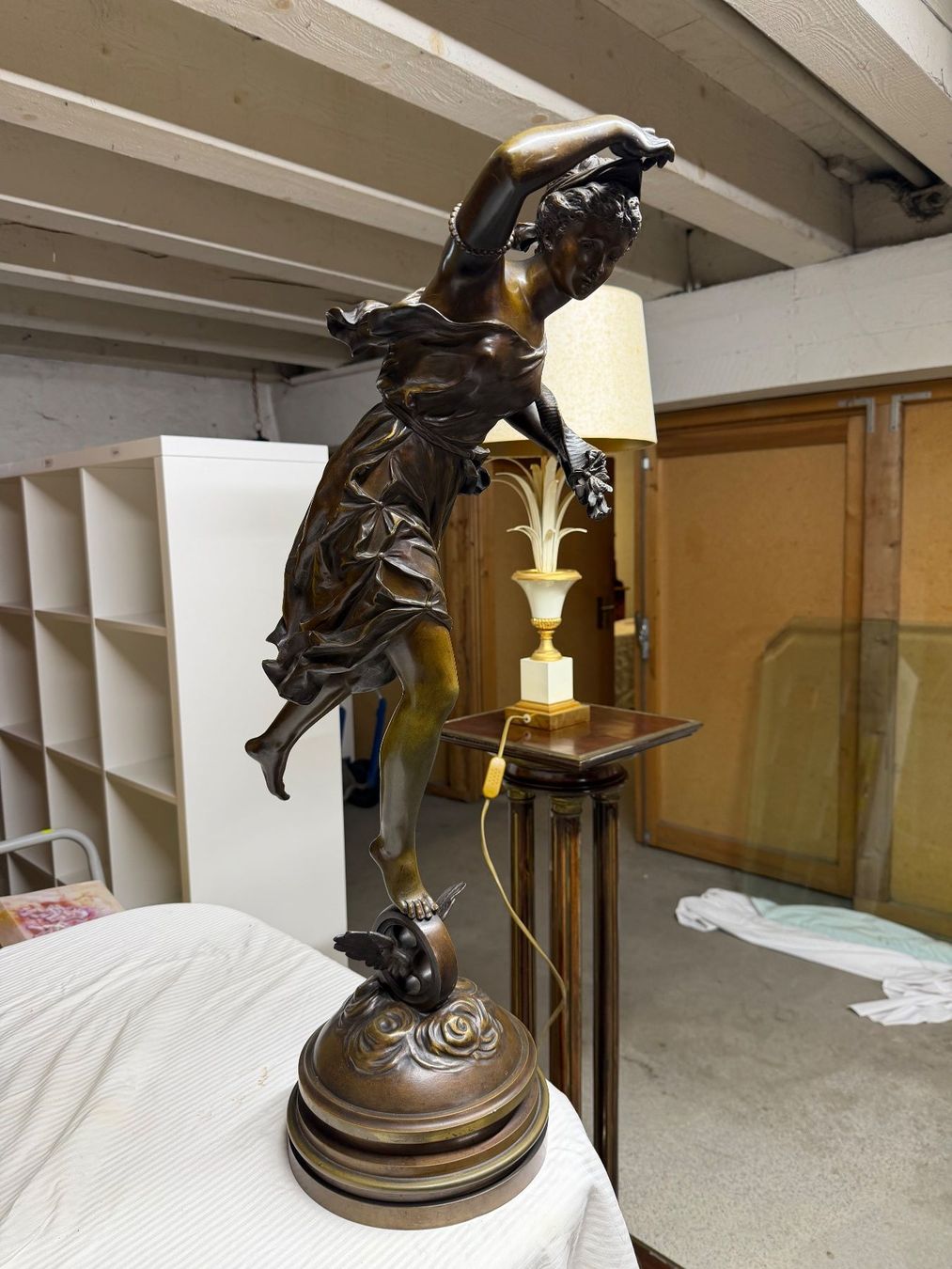 Statuette: Bronze Figur von Ernest Rancoult – Usato da Ebikon venduto da Berku 3