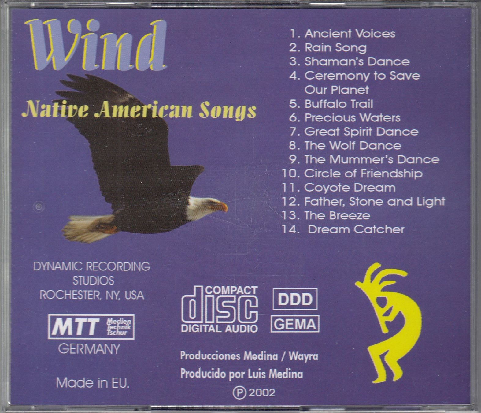 CD: Wind Great Eagle Native American Songs 14 Titel – Usato da Spreitenbach venduto da Turbo_1105 1