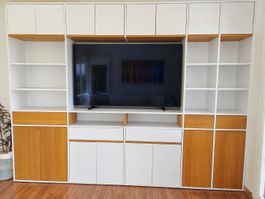 Wohnwand/ Bücherregal – 303 x 233 cm – CHF 1'800 Neupreis