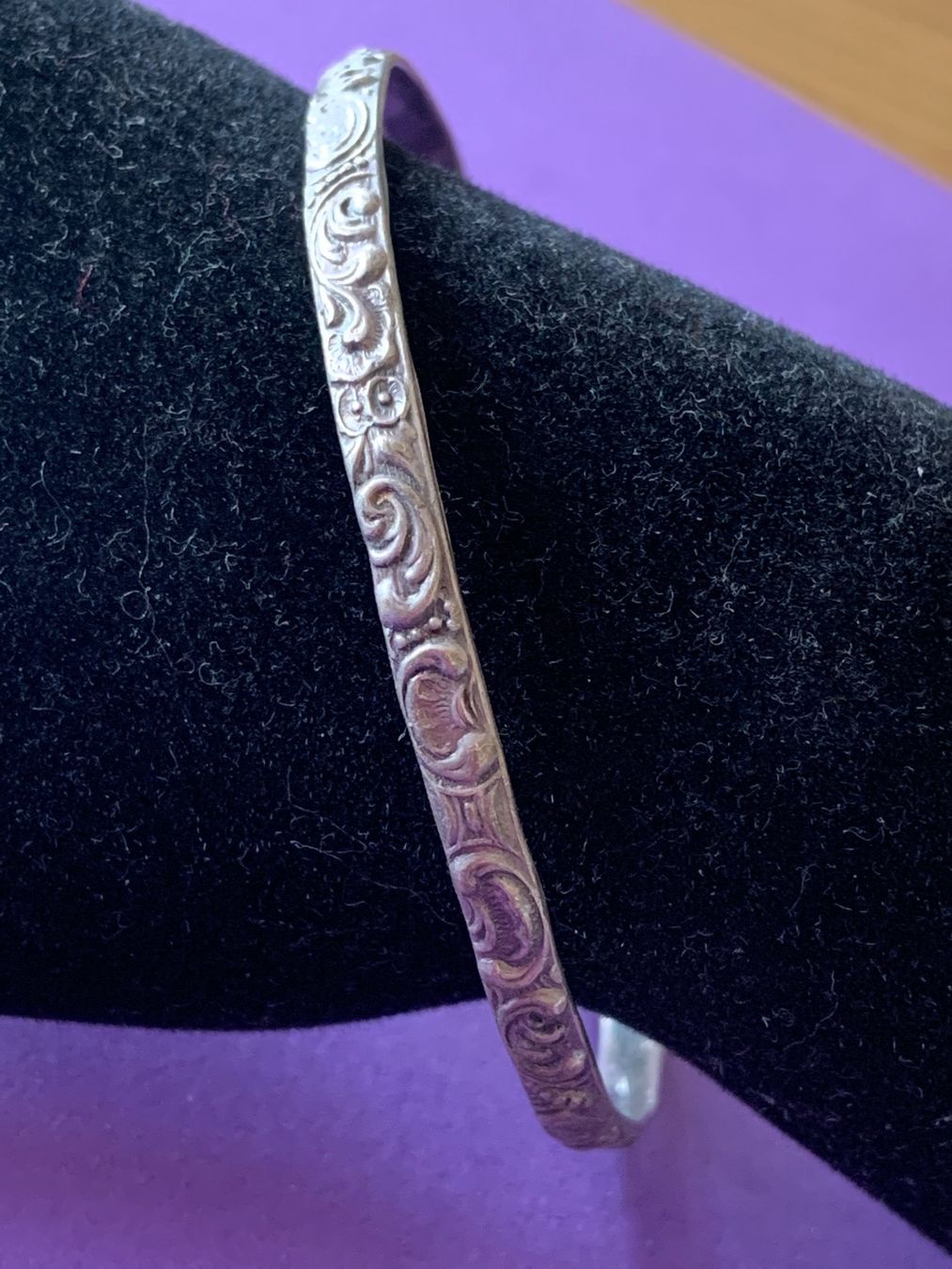 Armbänder & -reifen: Silberarmreif Ornament (6.8 cm) – Gebraucht aus Laufen von belleskulptur 6