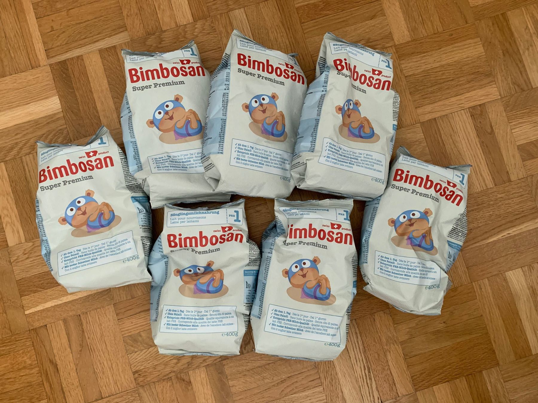 Bimbosan Cibi & Specialità: Bimbosan Super Premiun 1 Lait bébé – Nuovo e nell'imballaggio originale da Moutier venduto da chDuplessy
