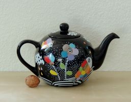 Théière en céramique Pylones, 1.2 litre, France
