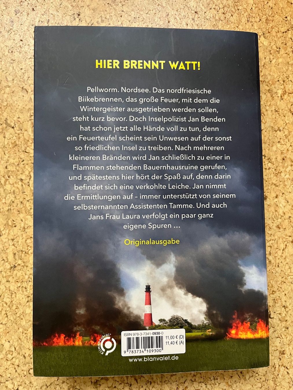 Libri: Taschenbuch "Wattenmeerfeuer", K. Lund & M. Stephan – Usato da Grosswangen venduto da Vita500 1