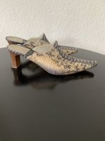 GiorgioM: Pantoletten aus echtem Pythonleder, 36.5, NP 399.-