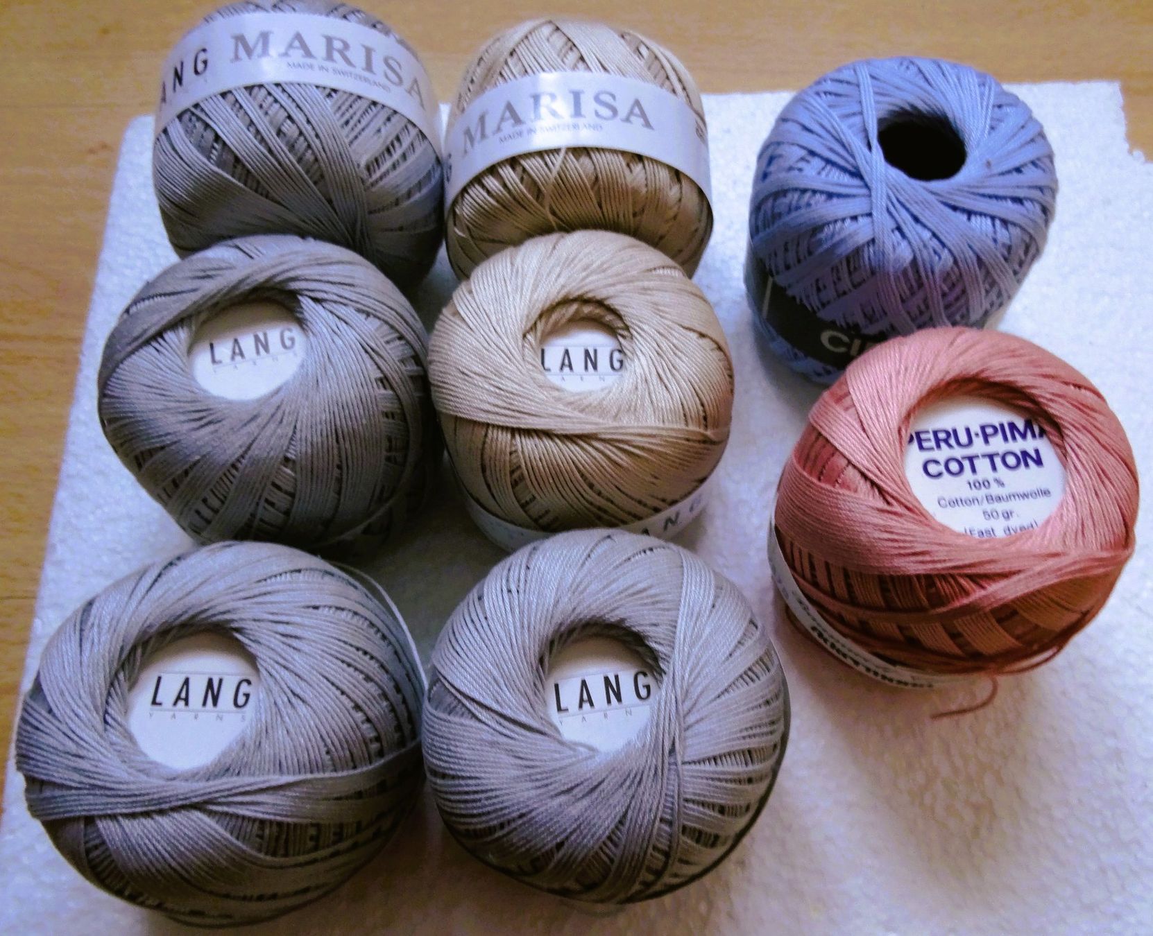 Lang Yarns Lana: 10 Knäuel LANG MARISA – Nuovo e nell'imballaggio originale da Gossau SG venduto da oreliefredy 1