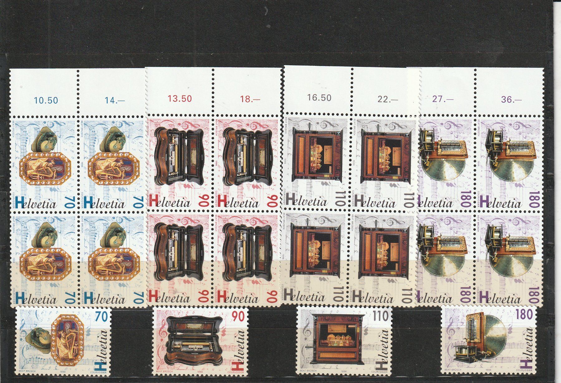 Tous les timbres: Schweizer  Frankaturware Sondermarken – D'occasion à Rupperswil par Ema10