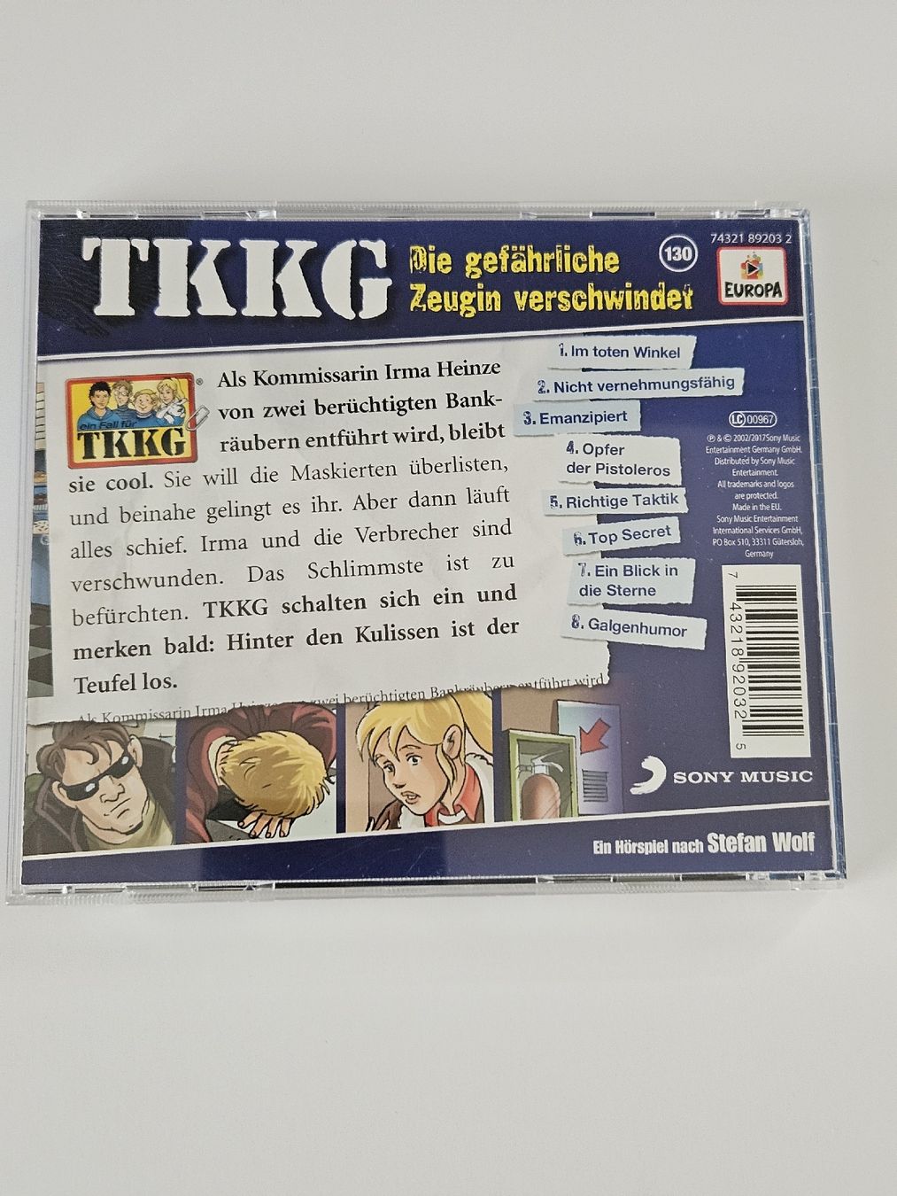 CD: TKKG CD Die gefährliche Zeugin verschwindet – Usato da Oberdorf BL venduto da BaldenEagle 3
