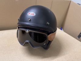 Jethelm Bell schwarz mit 100 Prozent Brille Grösse L