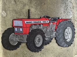 Massey Ferguson Traktor Diesel Schlepper Aufnäher Patch 
