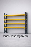 PALETTENREGALE  6-STÜCK! 2-4m Höhe, 16-32m Lauflänge! ab 1.-