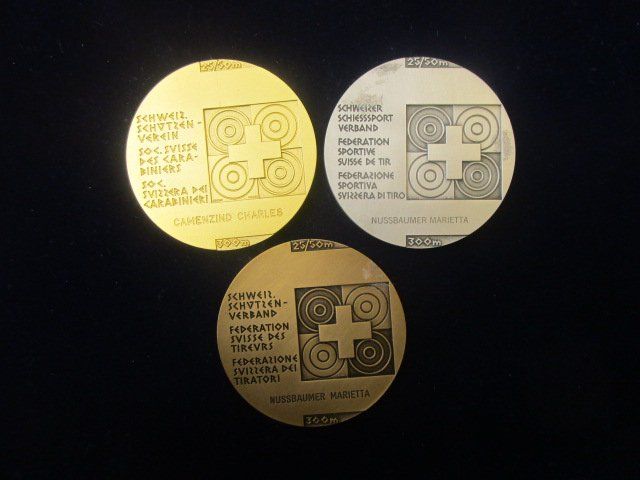 Medaglie: SSV Feldmeisterschaft - Gold - Silber - Bronze - TOP – Nuovo (secondo la descrizione) da Luzern venduto da Horoskop1 6